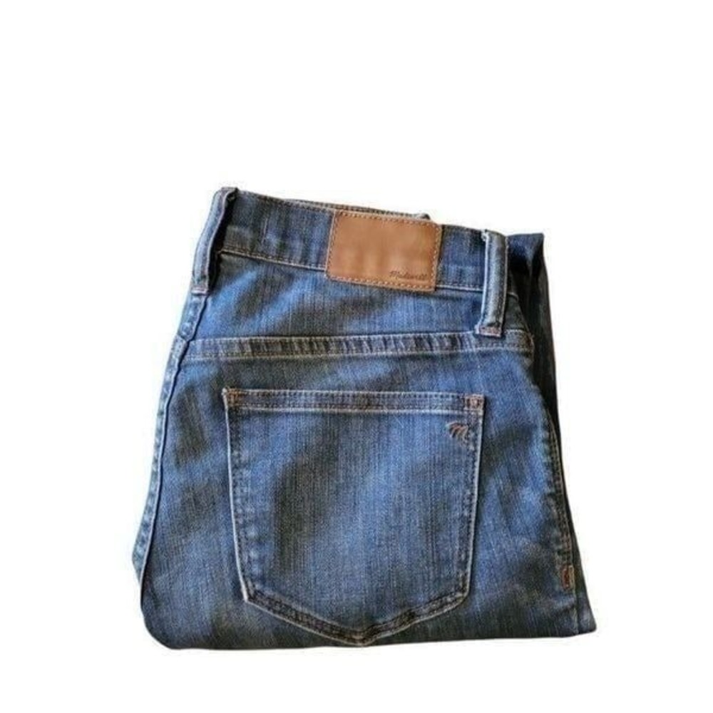 Madewell 9 Inch High Rise Skinny Jeans Women Sz 25 Blue Denim Casual Everyday - Picture 6 of 6